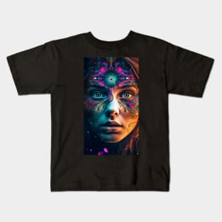 Kaleidoscope eyes Kids T-Shirt